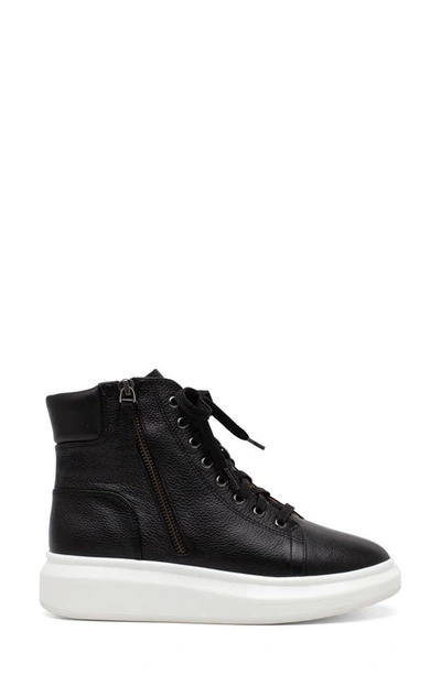Linea Paolo Tanya High Top Sneaker Boot In Black