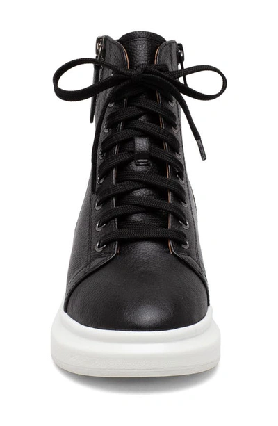 Linea Paolo Tanya High Top Sneaker Boot In Black
