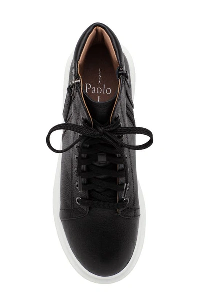 Linea Paolo Tanya High Top Sneaker Boot In Black