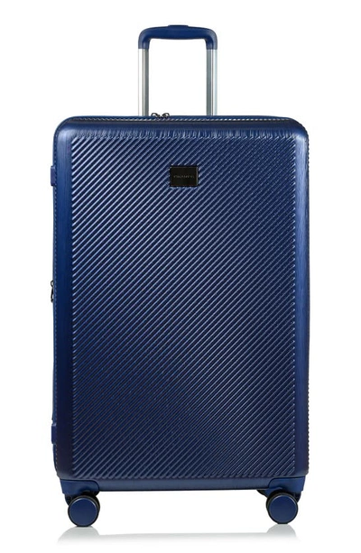 Shop Champs Iconic Ii 3-piece Luggage Set In Navy