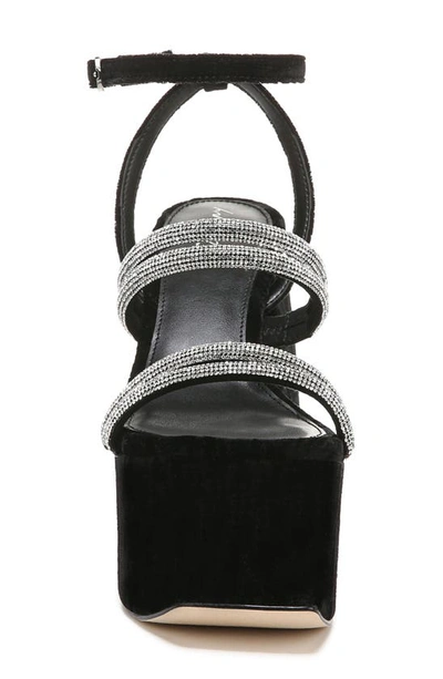 Shop Circus Ny By Sam Edelman Mila Jewel Ankle Strap Platform Sandal In Black