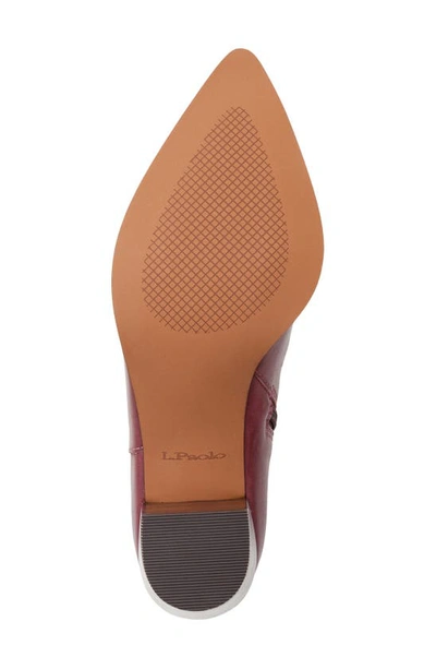 Linea Paolo Wonder Bootie In Burgundy