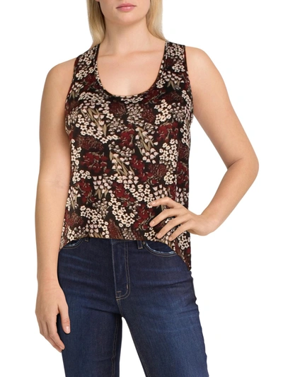 Shop Joie Womens Floral Sleeveless Tank Top In Black
