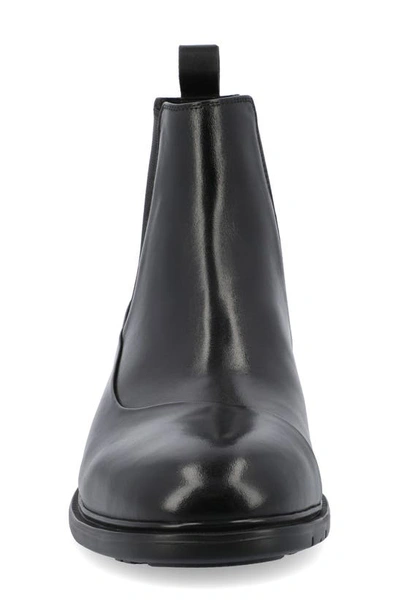 Shop Thomas & Vine Hanford Plain Toe Chelsea Boot In Black