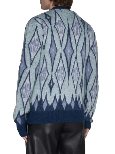 Shop Amiri Sweaters In Blue