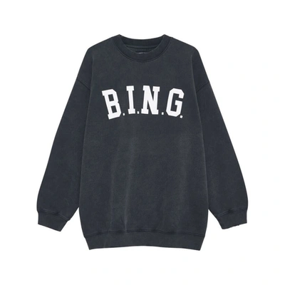 Shop Anine Bing Sweatshirts In Grey