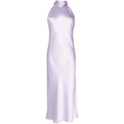 Shop Galvan Dresses In Purple
