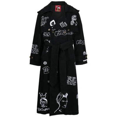 Shop Kidsuper Coats In Black