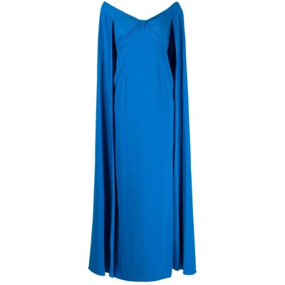 Shop Marchesa Notte Dresses In Blue