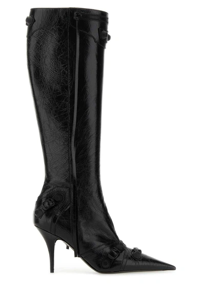 Shop Balenciaga Boots In Black