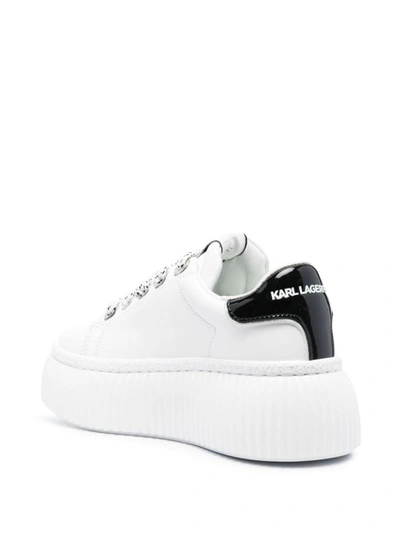 Shop Karl Lagerfeld Sneakers In White