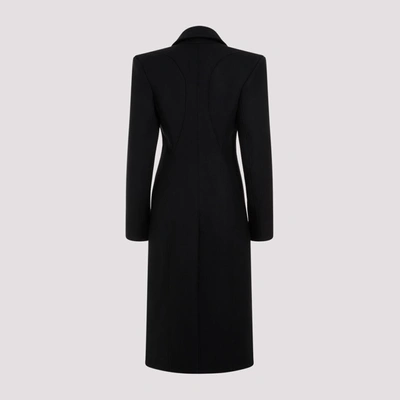 Shop Mugler Coat In Black