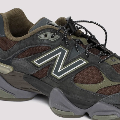 Shop New Balance 9060 Sneakers Shoes In Green