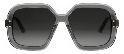 Shop Dior Highlight S1i 45a1 Cd40123i 20b Butterfly Sunglasses