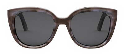 Shop Dior Midnight R1i 28a0 Cd40137i 56a Cat Eye Sunglasses