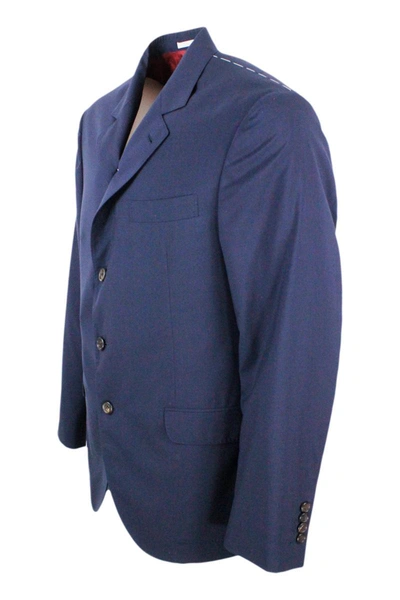 Shop Brunello Cucinelli Jackets In Blue