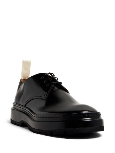 Shop Jacquemus Les Derbies Pavane Shoes In Black