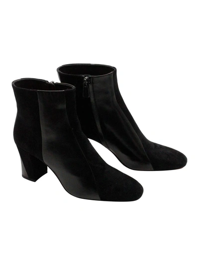 Shop Santoni Boots In Black