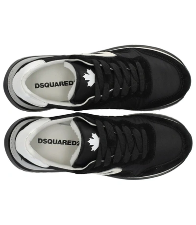 Shop Dsquared2 Running D2 Black Sneaker