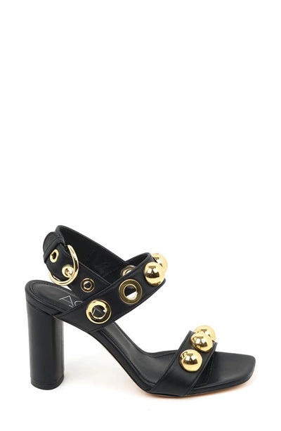 Shop Agl Attilio Giusti Leombruni Maila Studded Sandal In Black