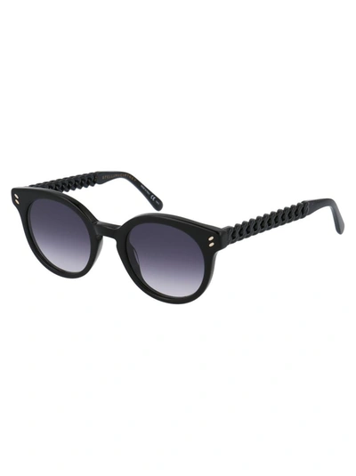 Shop Stella Mccartney Sunglasses In 001 Black Black Grey