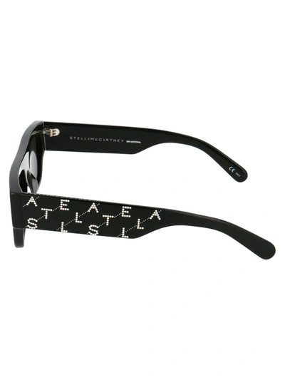 Shop Stella Mccartney Sunglasses In 004 Black Black Smoke