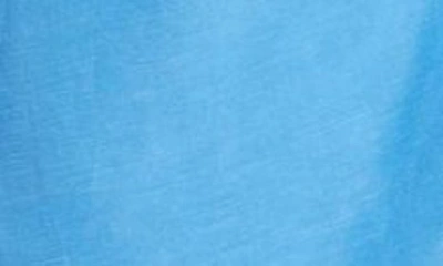 & Other Stories Collared Long Sleeve Wrap Midi Dress In Blue