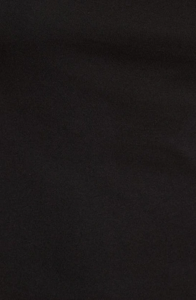 Caslon Three Quarter Sleeve Tee In Black