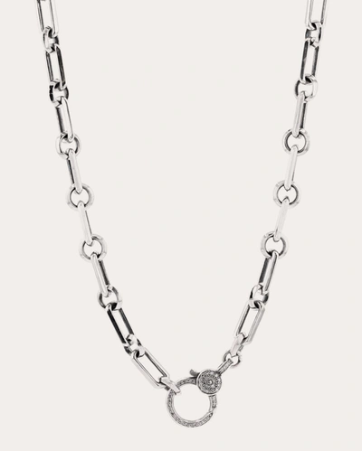 Shop Sheryl Lowe Women's Soho Chain Necklace In Silver
