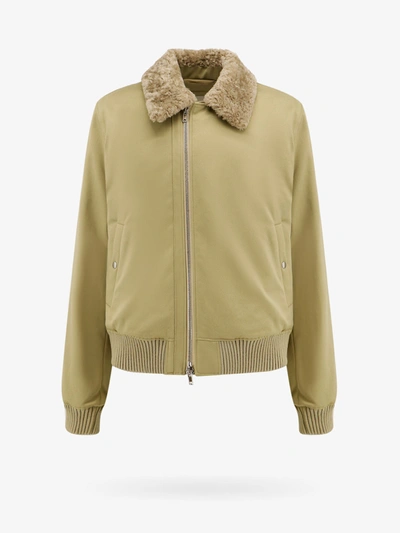 Shop Burberry Jacket In Green