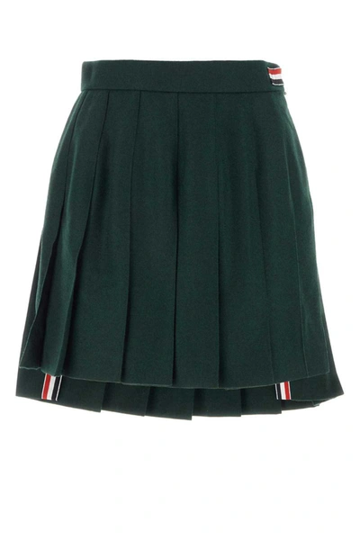 Shop Thom Browne Skirts In Green