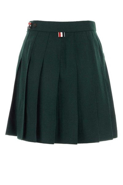 Shop Thom Browne Skirts In Green