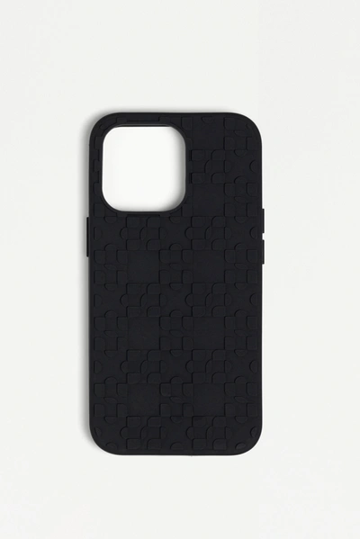 Shop Jonathan Simkhai Monogram Iphone Case 13 Pro In Black