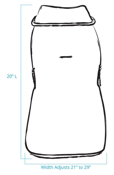 Pendleton Yakima Camp Fleece Dog Jacket In Oxford Black