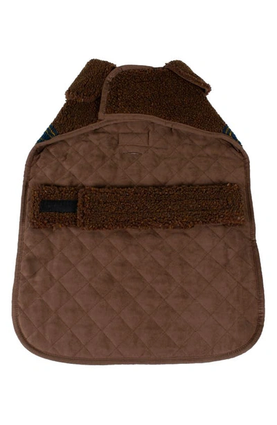 Pendleton Yakima Camp Fleece Dog Jacket In High Ridge