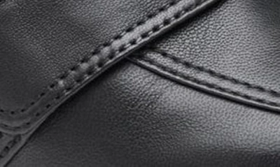 Shop Johnston & Murphy Leather Loafer Pump In Black Glove