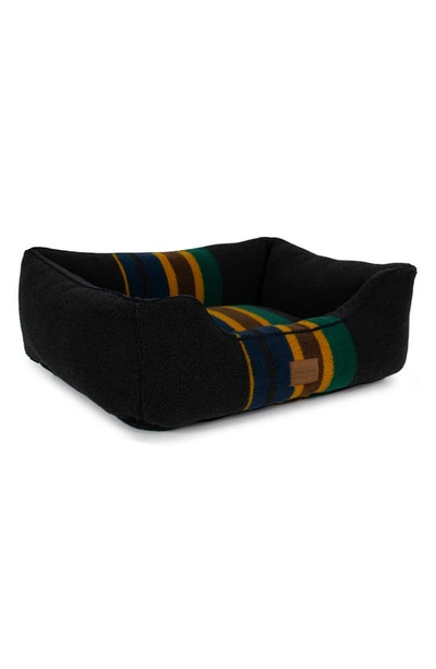 Shop Pendleton Kuddler Dog Bed In Oxford Black