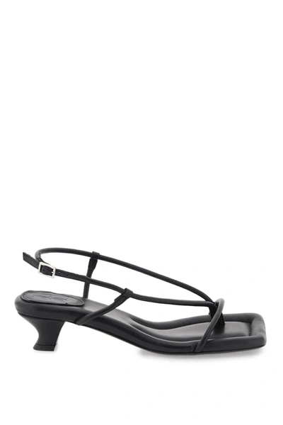 Shop By Malene Birger Tevi Slingback Sandals In Black