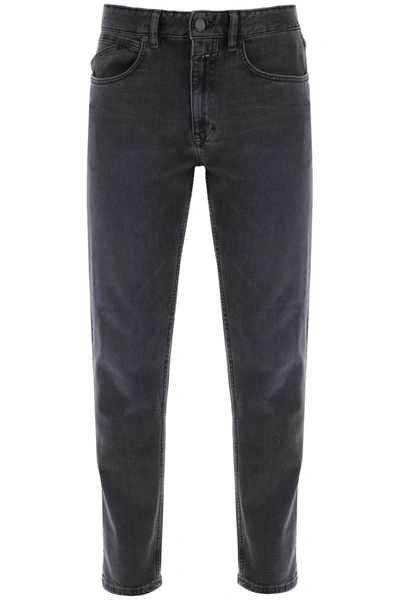 Shop Closed Cooper Jeans With Tapered Cut In Grey
