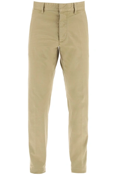 Shop Dsquared2 Cool Guy Pants In Stretch Cotton In Orange
