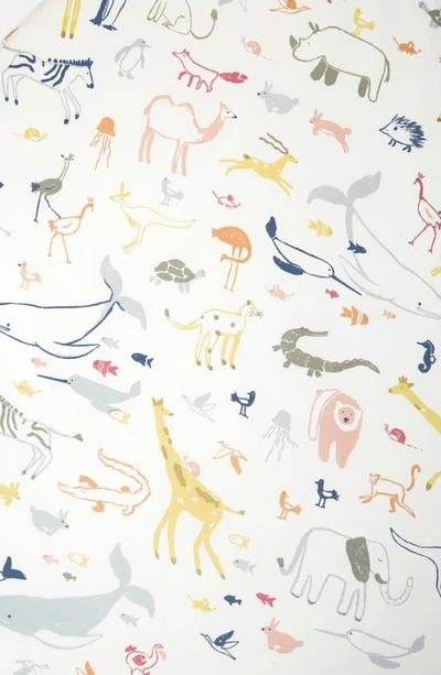 Stokke X Pehr Sleepi V3 Mini Fitted Sheet In Into The Wild