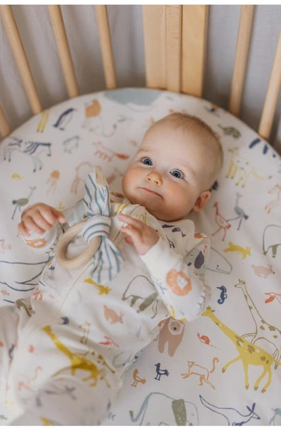 Stokke X Pehr Sleepi V3 Mini Fitted Sheet In Into The Wild