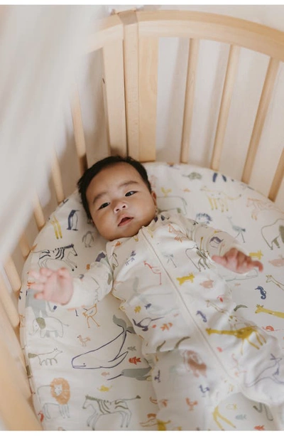 Stokke X Pehr Sleepi V3 Mini Fitted Sheet In Into The Wild