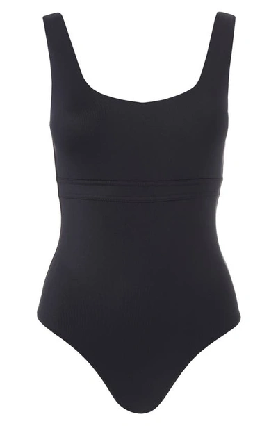 Shop Melissa Odabash Kos Core One-piece Swimsuit In Black