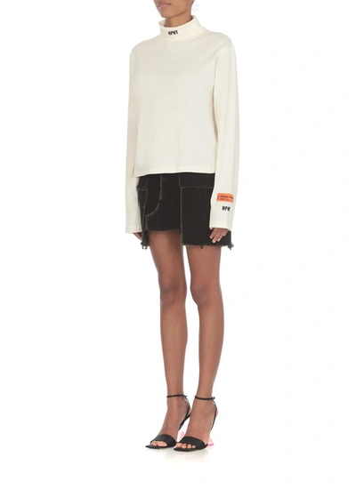 Shop Heron Preston Sweaters Ivory