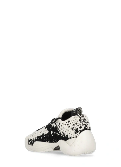 Shop Lanvin Sneakers Ivory