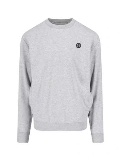 Shop Philipp Plein Sweaters In Grey