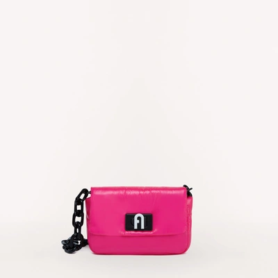 Shop Furla 1927 Soft Shoulder Bag Mini In Pink