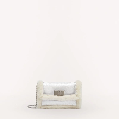 Shop Furla 1927 Belt Bag In White