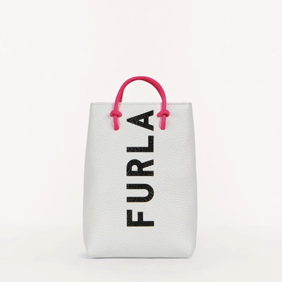 Shop Furla Essential Mini Bag L In White